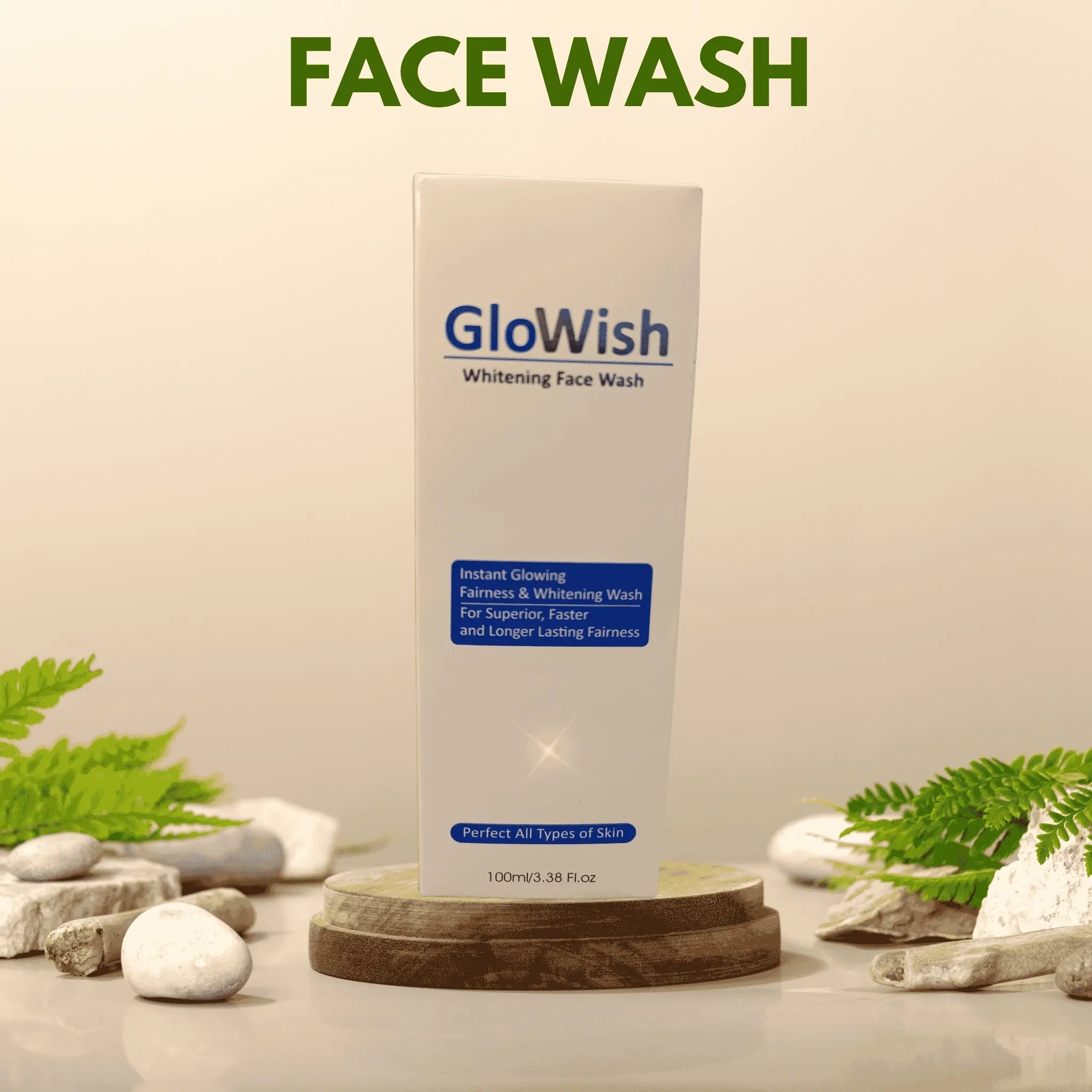 Glowish whitening facewash with 30% OFF