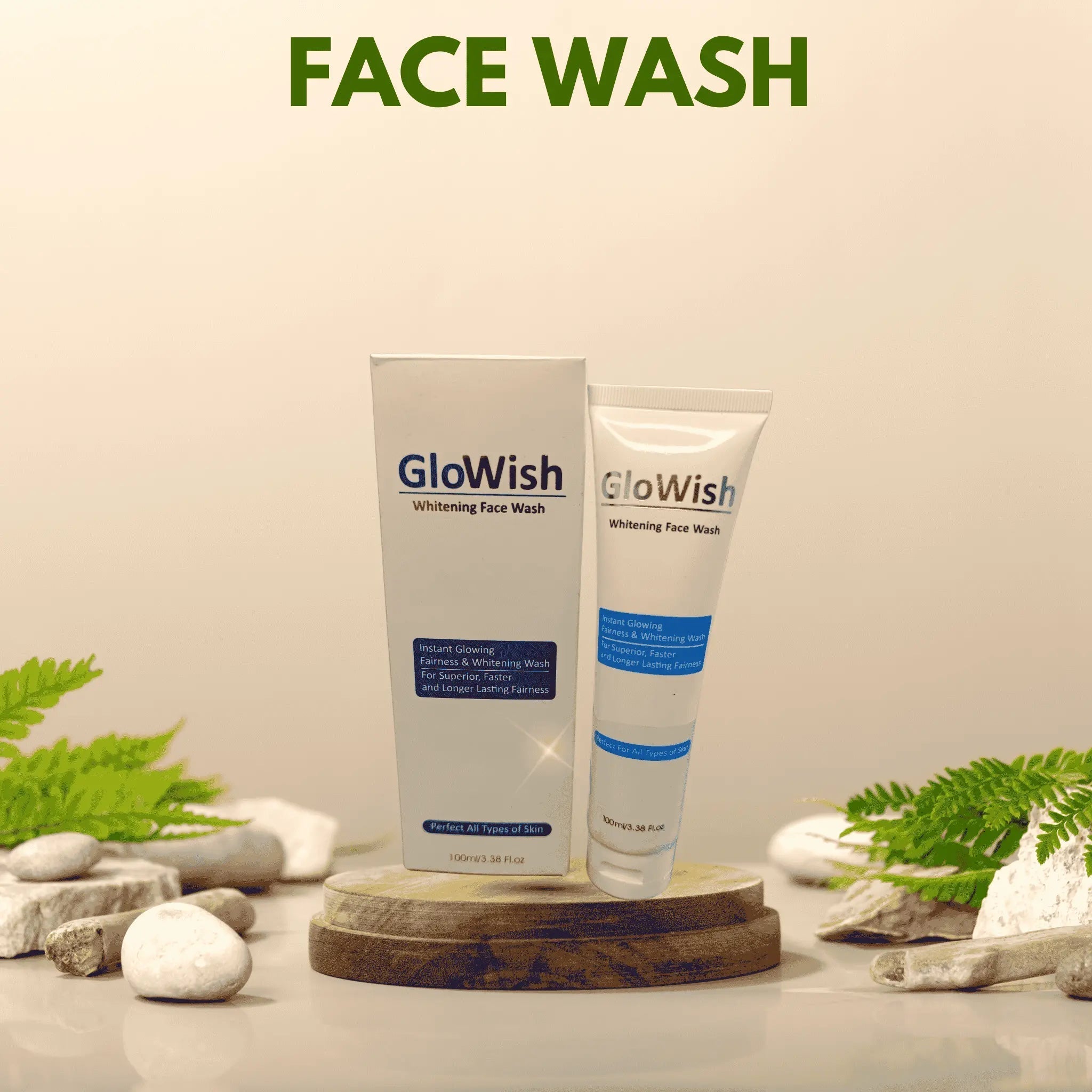 Glowish whitening facewash with 30% OFF